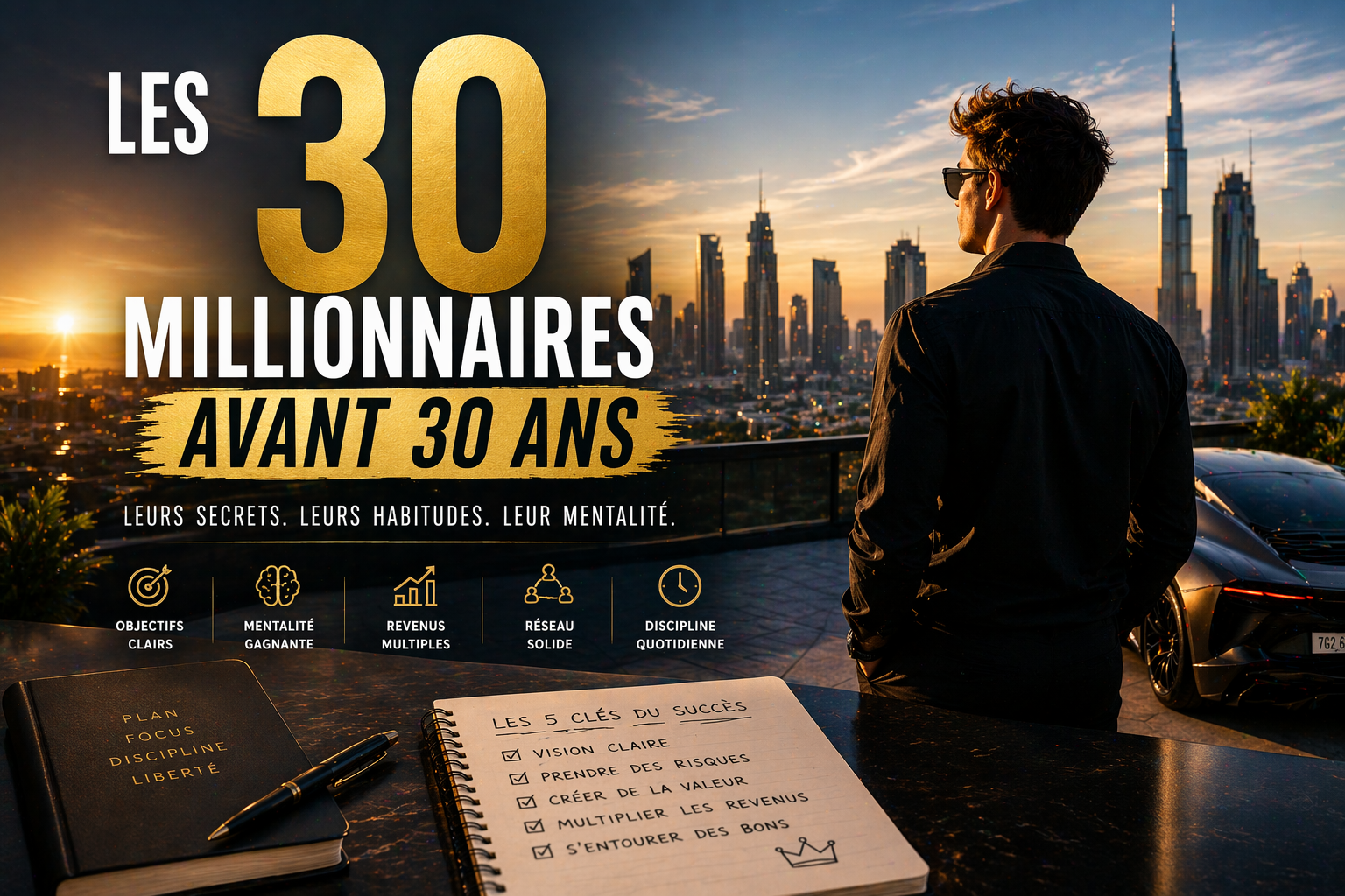 30 millionnaires avant 30 ans : les jeunes entrepreneurs qui cassent les codes